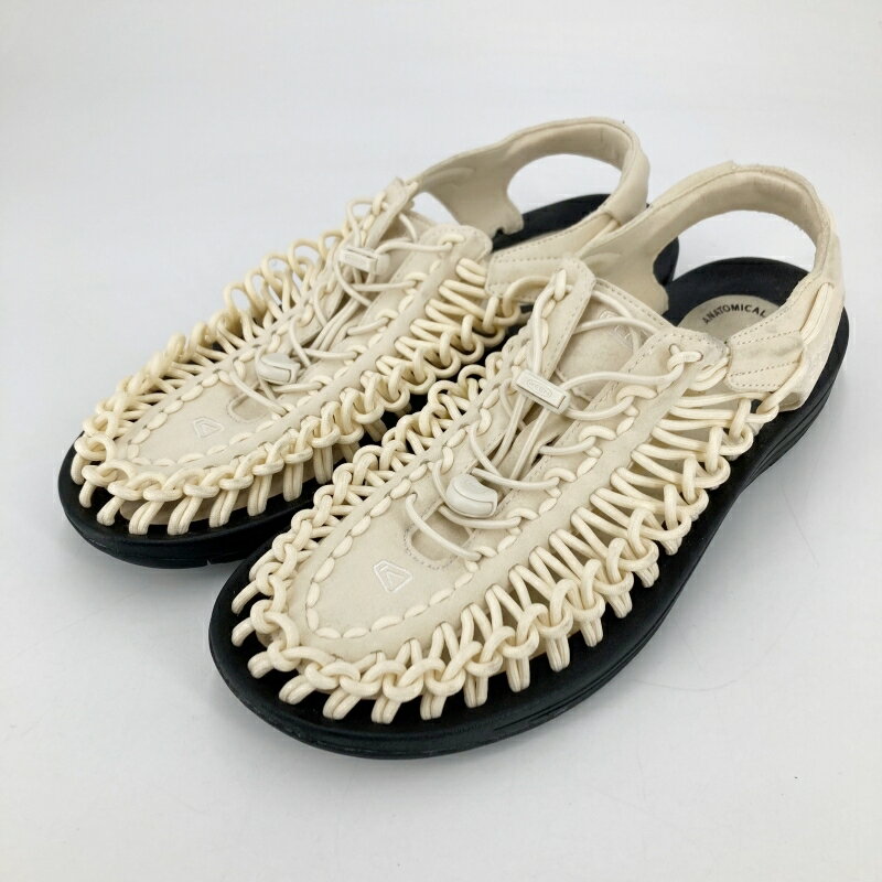 【中古】KEEN｜キーン 1023046 UNEEK ユニーク サンダル ベージュ サイズ：28cm【f127】