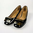 【中古】Salvatore Ferragamo|サルヴァトーレ・フェラガモ RIMMA エナメルパンプス DY66037 サイズ:4(21.5)【f135】(4)