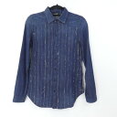 【中古】DIESEL|ディーゼル L/Sデニムシャツ サイズ:XS / インポート【f102】