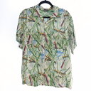 【中古】COLUMBIA BLACKLABEL|コロンビアブラックレーベル スペイドームショートスリーブシャツ PM1845 2019S/S アロハシャツ サイ...