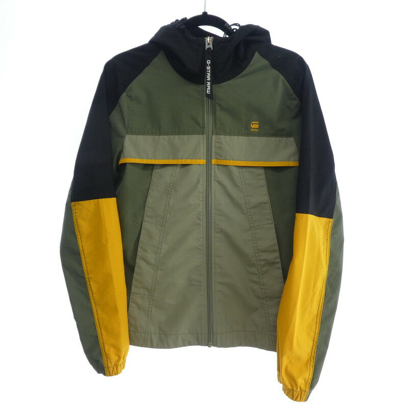 【中古】G-STAR RAW｜ジースターロウ COLOURBLOCK HDD JKT 2020S/S フーデッドジャケット サイズ：XS / インポート【f094】