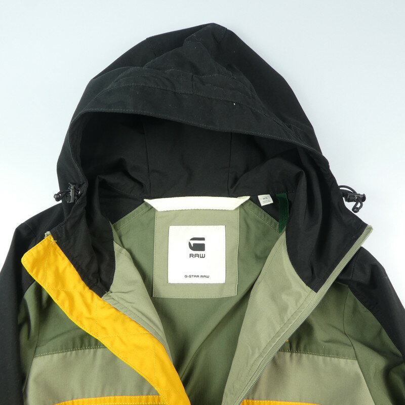 【中古】G-STAR RAW｜ジースターロウ COLOURBLOCK HDD JKT 2020S/S フーデッドジャケット サイズ：XS / インポート【f094】