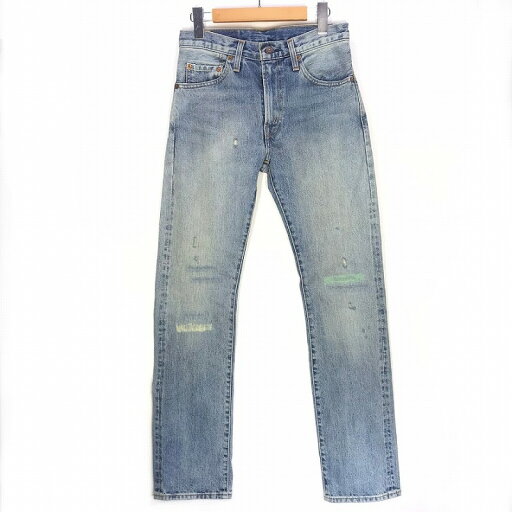 【中古】LEVI'S|リーバイス VINTAGE CLOTHING/デニムパンツ/67505-0117/ビッグE/赤耳/復刻ブルー/ ブルー サイズ:W28【f107】 【中古】LEVI'S|リーバイス VINTAGE CLOTHING/デニムパンツ/67505-0117/ビッグE/赤耳/復刻ブルー/ ブルー サイズ:W28【f107】