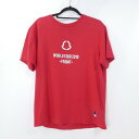 【中古】MONCLER|モンクレール WORLD TOUR Tee Tシャツ 8000150 2019SS 国内正規品 レッド サイズ:M【f108】