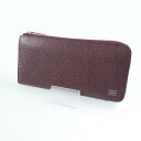 【中古】PORTER|ポーター ABLE エイ革L字ラウンドファスナー長財布 030-03438 ボルドー【f124】|詳細画像