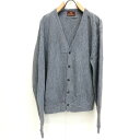 【中古】 カーディガン BAY HILL CLASSICS 90年代 長袖アクリルカーディガン ミックスグレー XL グレー サイズ:L【加古川物流】