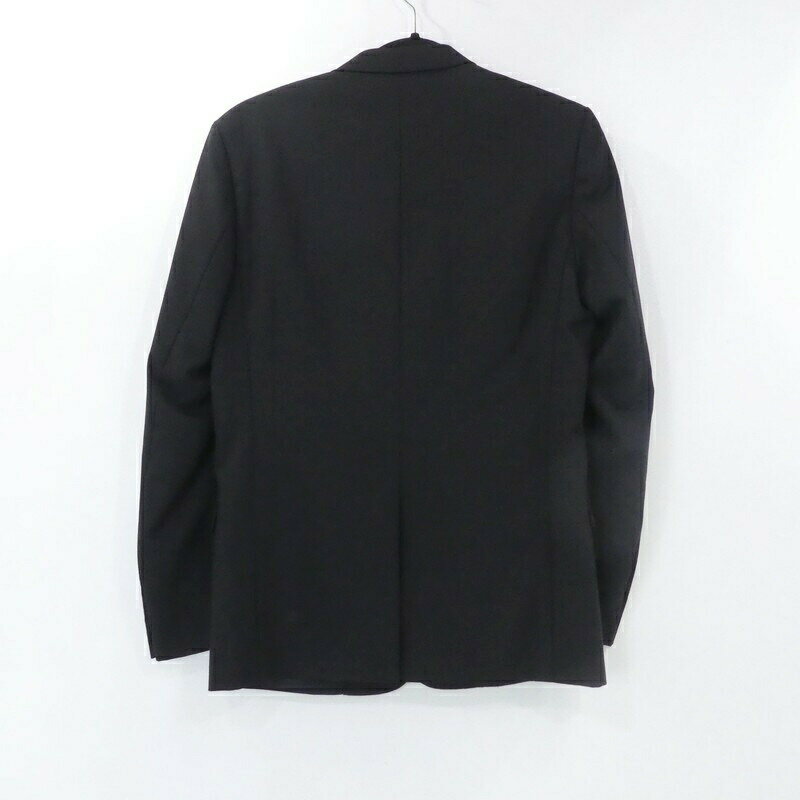 【中古】Dior HOMME｜ディオールオム テーラードジャケット ナローラペル 国内正規品 ブラック サイズ：44 / インポート【f135】