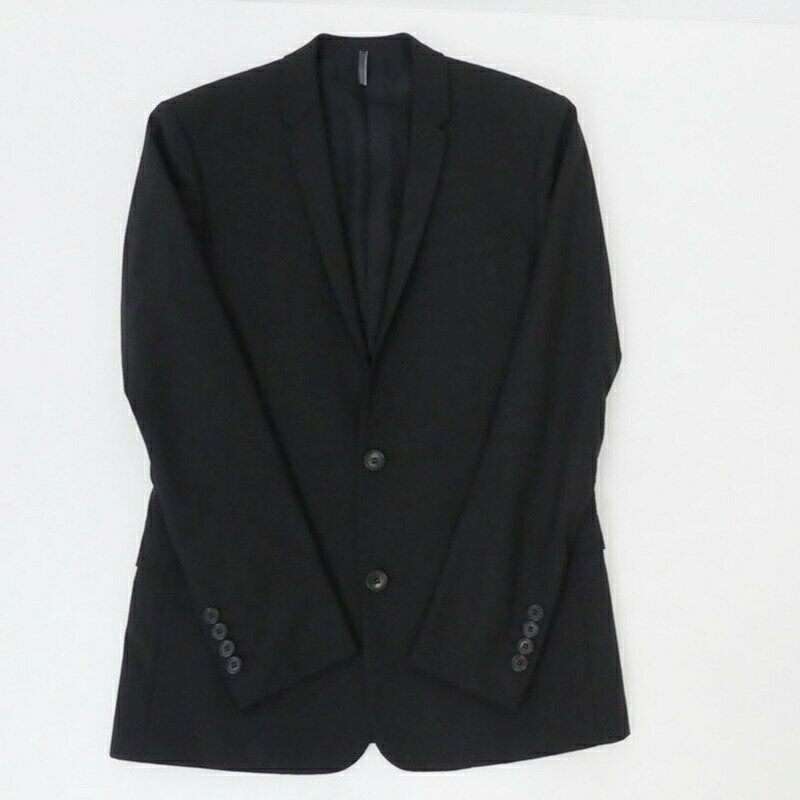【中古】Dior HOMME｜ディオールオム テーラードジャケット ナローラペル 国内正規品 ブラック サイズ：44 / インポート【f135】