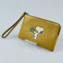 【中古】COACH|コーチ CF215 2022A/W ×PEANUTS リストポーチ 【f122】