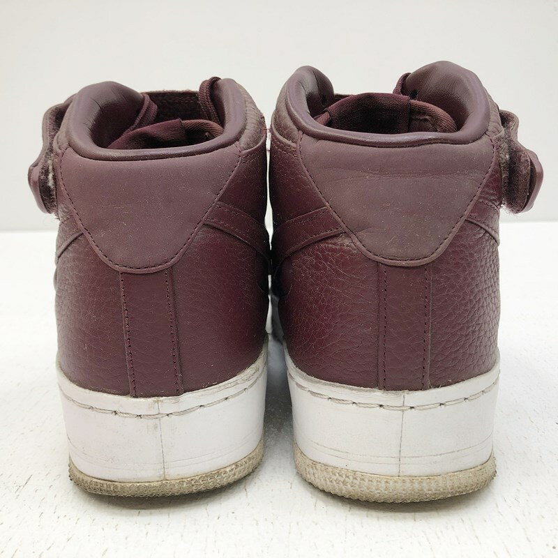 【中古】NIKE ナイキ スニーカー サイズ：26cm カラー：レッド 819677-661 NIKE LAB AIR FORCE 1 MID　エアフォース1【f126】