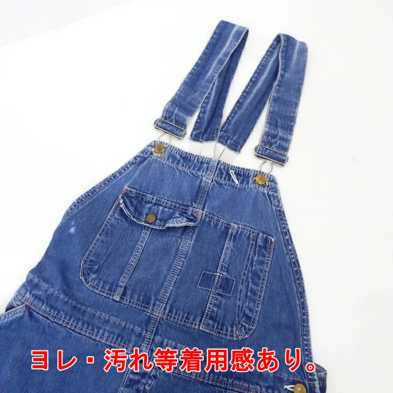 【中古】RED CAMEL｜レッドキャメル オーバーオール 60-70s サイズ：【f107】