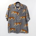 【中古】WACKOMARIA|ワコマリア ×TIM LEHI S/S HAWAIIAN SHIRT TIMLEHI-WM-H123 2021SS アロハシャツ ...
