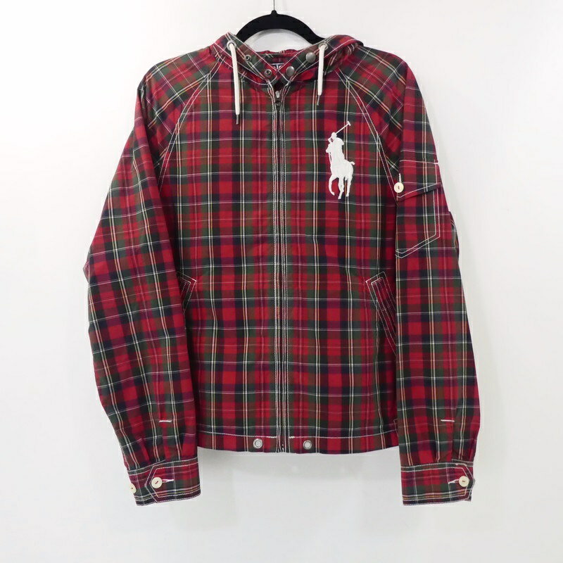 【中古】POLO RALPH LAUREN|ポロ ラルフローレン フーデットジャケット サイズ:M【f093】