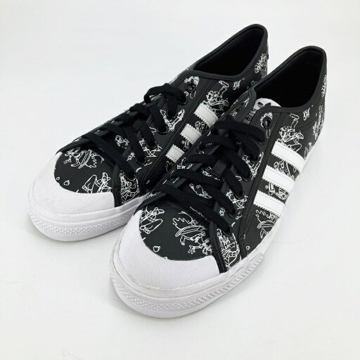 【中古】adidas|アディダス FW9590 NIZZA GOOFY ニッツア グーフィー ブラック サイズ:29.5cm【f126】 【中古】adidas|アディダス FW9590 NIZZA GOOFY ニッツア グーフィー ブラック サイズ:29.5cm【f126】