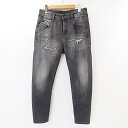 【中古】DIESEL|ディーゼル D-FAYZA JOGG 00SHKY デニムパンツ ブラック サイズ:W:23 / VIVI・インポート【f107】