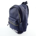 【中古】MARC JACOBS|マークジェイコブス MINI BACKPACK M0014032 バックパック ネイビー【f121】