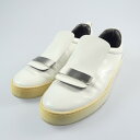 【中古】Sergiorossi|セルジオ・ロッシ sr1 Addict スニーカー ホワイト サイズ:約27cm【f126】(4)