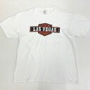 【中古】 半袖Tシャツ 80~ 90年代 あたり ラスベガス バイカー ロゴTシャツ MOTORCYCLE デザインT グラフィックT スーベニアT ホワイト L 表記 半袖 ホワイト サイズ:L【加古川物流】