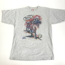 【中古】 半袖Tシャツ GERMANY ドイツ 両面プリントTシャツ 消防士 消防署 グラフィック Tシャツ アッシュグレー S 表記 半袖 グレー サイズ:S【加古川物流】(4)