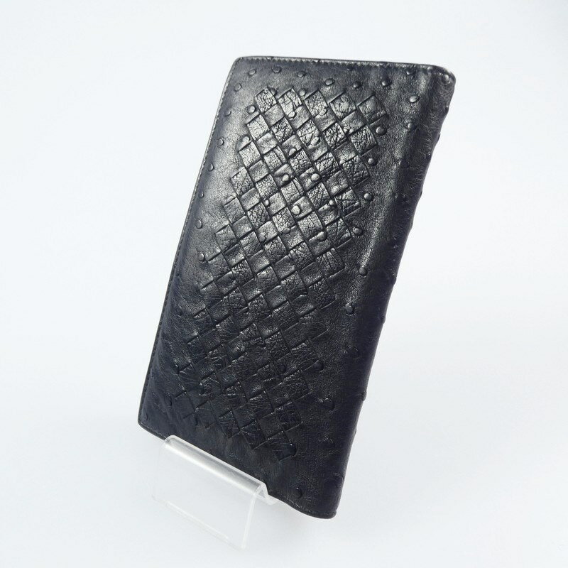【中古】BOTTEGA VENETA|ボッテガヴェネタ 316005 二つ折り長財布 【f125】