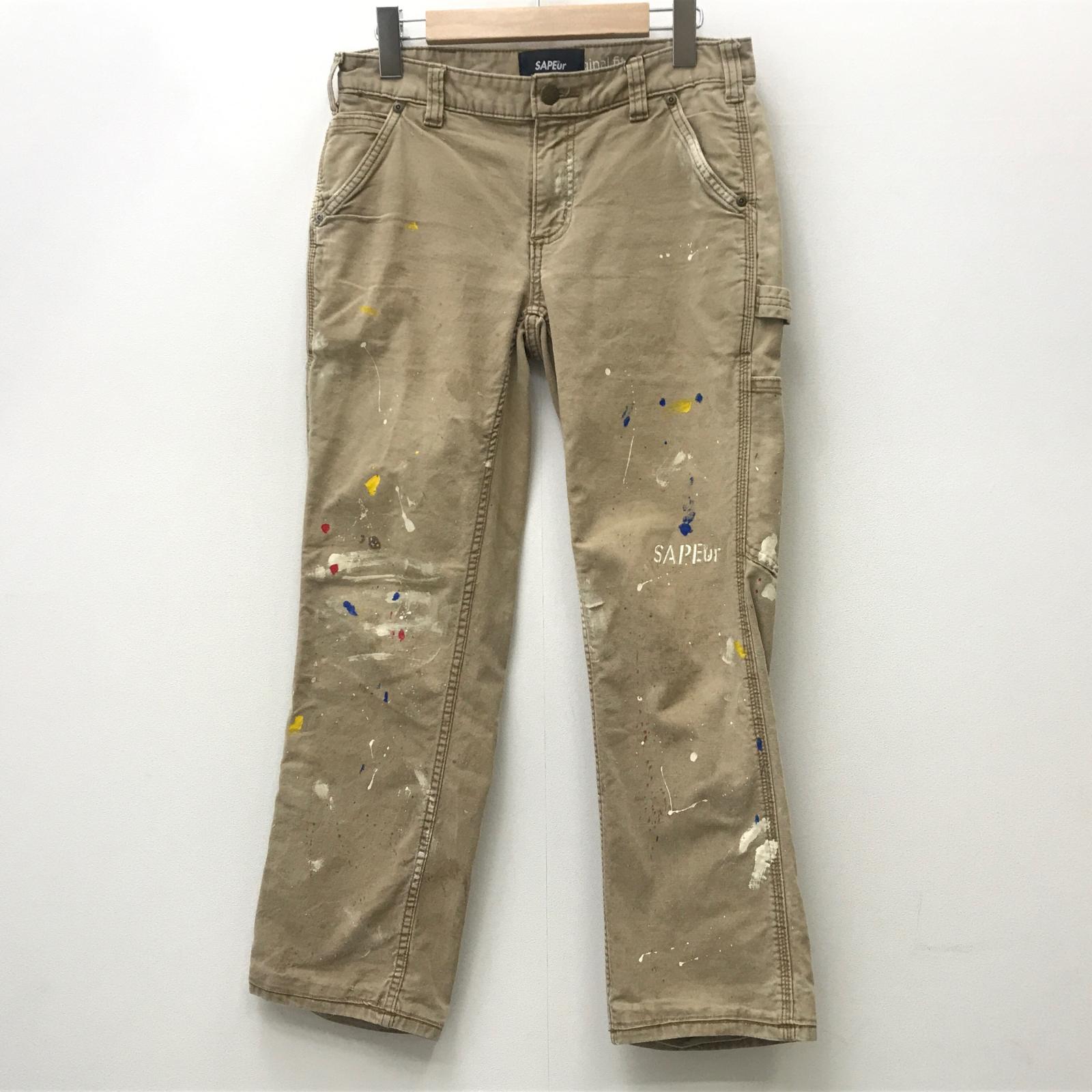 【中古】SAPEur | サプール SCB限定　REMAKE PAINTER PANTS(CARHARTT) パンツ【加古川店】
