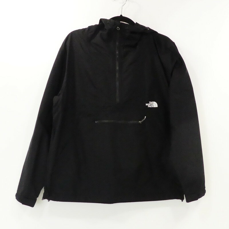 【中古】THE NORTH FACE|ザ ノースフェイス Compact Anorak NP22333 アノラックパーカー ブラック サイズ:M / アウトドア【f092】