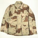 【中古】 その他アウター 80年代 6 COLOR DESERT CAMO チョコチップカモ BDUジャケット SMALL-REGULAR -6 マルチカラー【加古川物流】