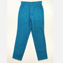 【中古】Wrangler | ラングラー その他ボトムス ラングラー 22MWSMB 80〜 90年代あたり USA製レディース仕様 ティール デニムカラージー...