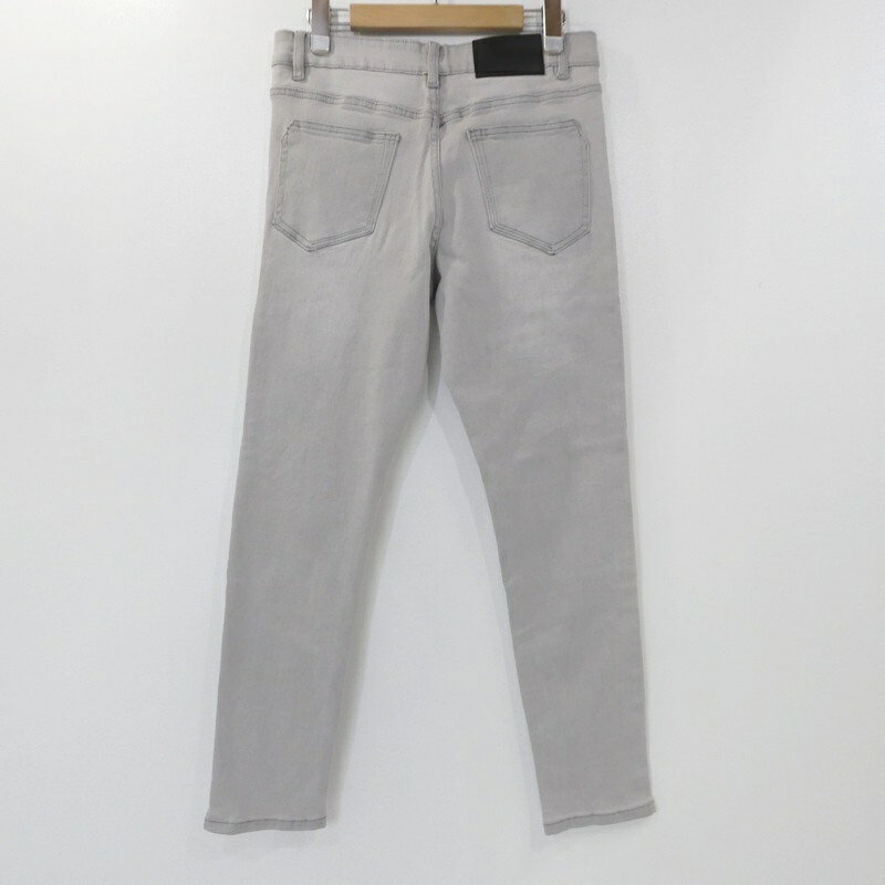 【中古】Retro Engine | レトロエンジン DAMAGE REPAIR GRAY DENIM デニムパンツ 301601230470004 グレー サイズ：L【姫路東店】
