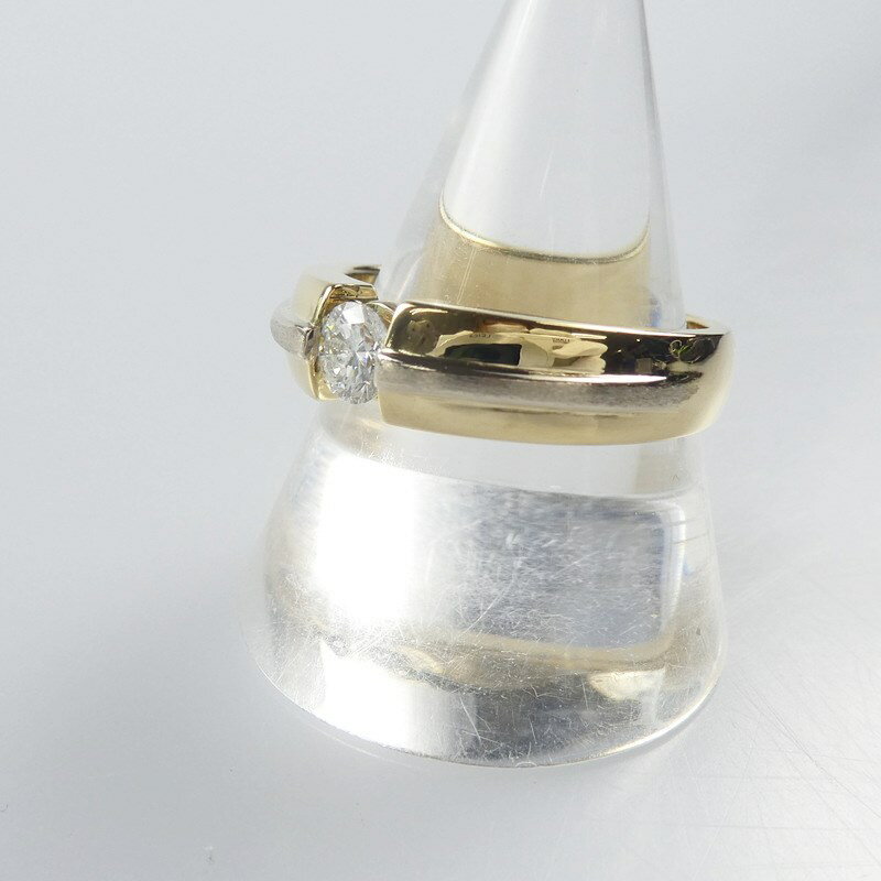 【中古】K18 | 貴金属 キキンゾク リング 8.6g 0.31ctダイヤ リング・指輪 ゴールド サイズ:#16【姫路東店】