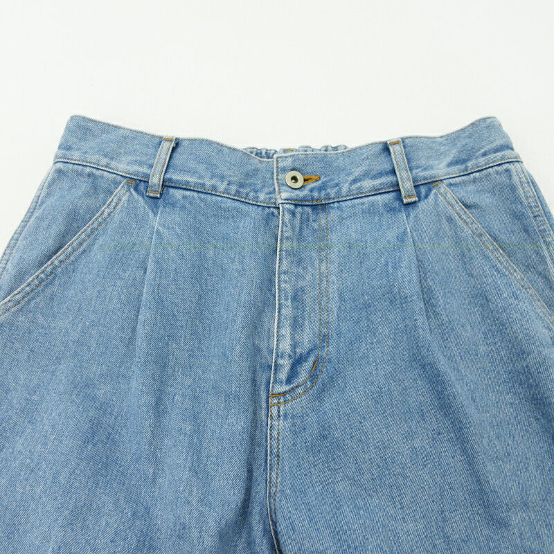 【中古】【レングスカット】 is-ness｜イズネス TUCK PAINTER EZ PANTS タックペインターイージーパンツ 1004AWPT07 ブルー サイズ：M【三重本店】