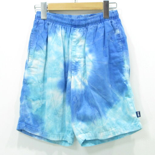 【中古】 STUSSY | ステューシー タイダイ柄 ショートパンツ ブルー サイズ:S【三重本店】 【中古】 STUSSY | ステューシー タイダイ柄 ショートパンツ ブルー サイズ:S【三重本店】