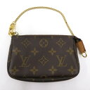 【中古】 LOUIS VUITTON | ルイ・ヴィトン ミニ・ポシェット・アクセソワール ポーチ M58009 ブラウン【瀬戸大橋店】