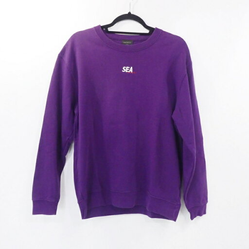 【中古】 WIND AND SEA | ウィンダンシーウインダンシー ×AMERI COLLAB SWEAT スウェット WDS-AMR-02 パープル サイズ:L【姫路東店】 【中古】 WIND AND SEA | ウィンダンシーウインダンシー ×AMERI COLLAB SWEAT スウェット WDS-AMR-02 パープル サイズ:L【姫路東店】