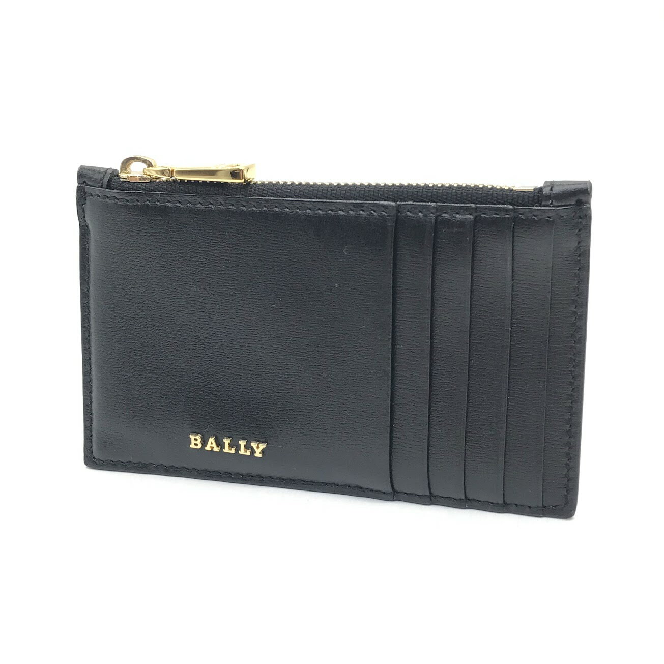【中古】 BALLY | バリー LANDY W.PP/カードケース コインケース ブラック【倉吉店】