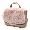 【中古】 Samantha Thavasa | サマンサタバサ Petit Choice/ファーフラップバッグ ショルダーバッグ ピンク【倉吉店】(4)