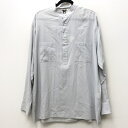 【中古】AURALEE | オーラリー SHUTTLE GEORGETTE CLOTH P/O SHIRTS 長袖シャツ A20SS01MG ライトブルー サイズ:5【加古川店】(4)