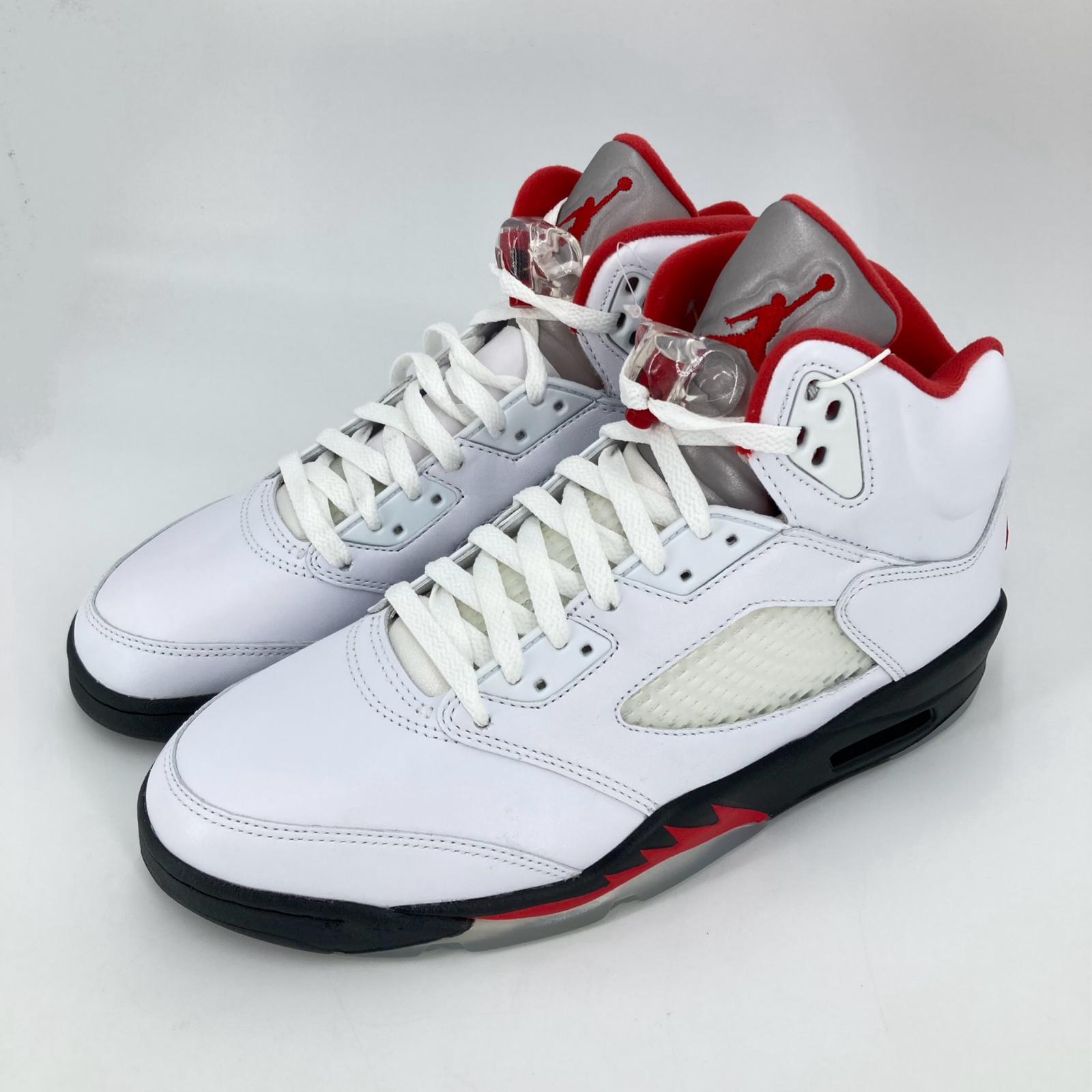 【中古】NIKE AIR JORDAN | ナイキ エアー ジョーダン Air Jordan 5 Retro スニーカー DA1911-102 ホワイト 28c...