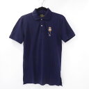 【中古】 POLO RALPH LAUREN | ポロ・ラルフローレン GOLF PRO FIT SHORT SLEEVE BEAR PLO SHIRT ポロシャツ ネイビー サイズ:XS【姫路東店】(4)