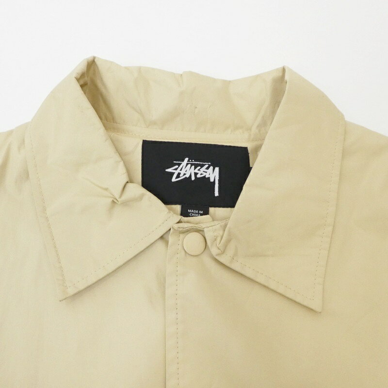 【中古】 STUSSY | ステューシー コーチジャケット ベージュ【姫路東店】