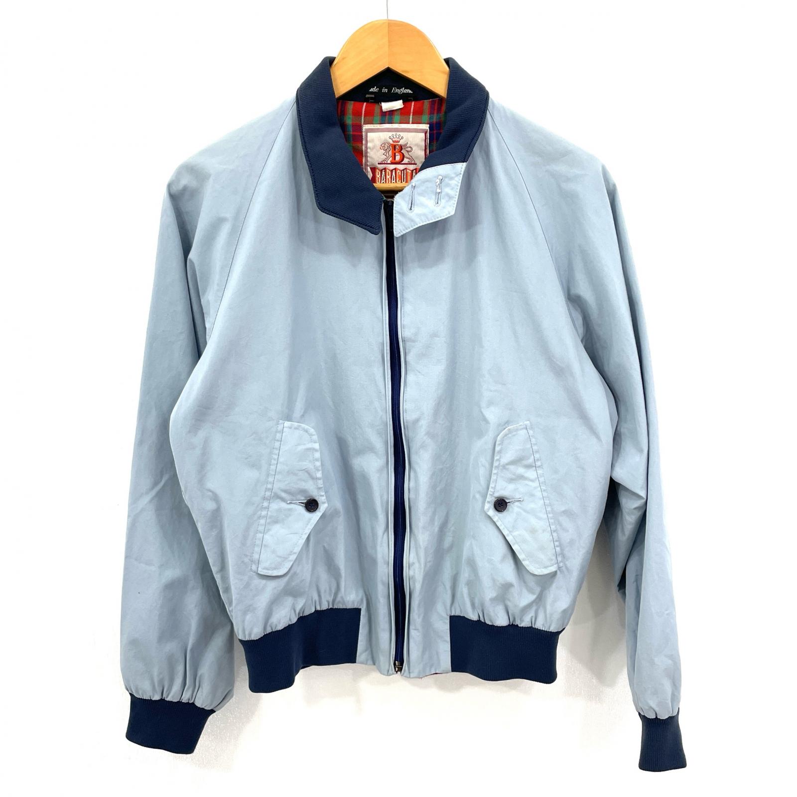 【中古】 BARACUTA | バラクータ OLD イングランド製 スイングトップブルゾン G9 ブルー サイズ：38【尾張小牧店】