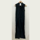 【中古】 KHA:KI MILITARY JUMP SUITS ツナギ MIL-21SPT141 ブラック サイズ:1【イオン広店】