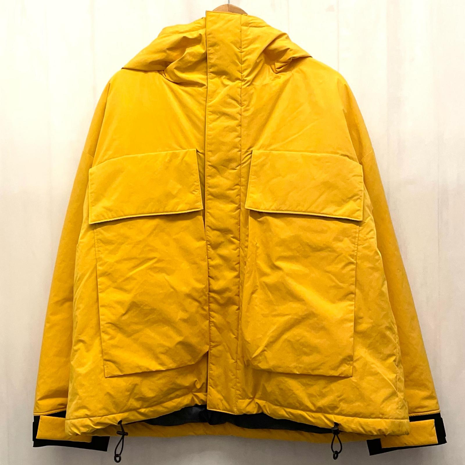 【中古】 N.HOOLYWOOD | エヌハリウッド 23AW　HOODED BLOUSON フード付きブルゾン　中綿ジャケット 2232-BL03-004 イエロー サイズ：38【尾張小牧店】
