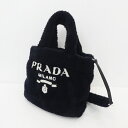 【中古】 PRADA | プラダ テリーミニトート その他バッグ 1BG447 ブラック【姫路東店】