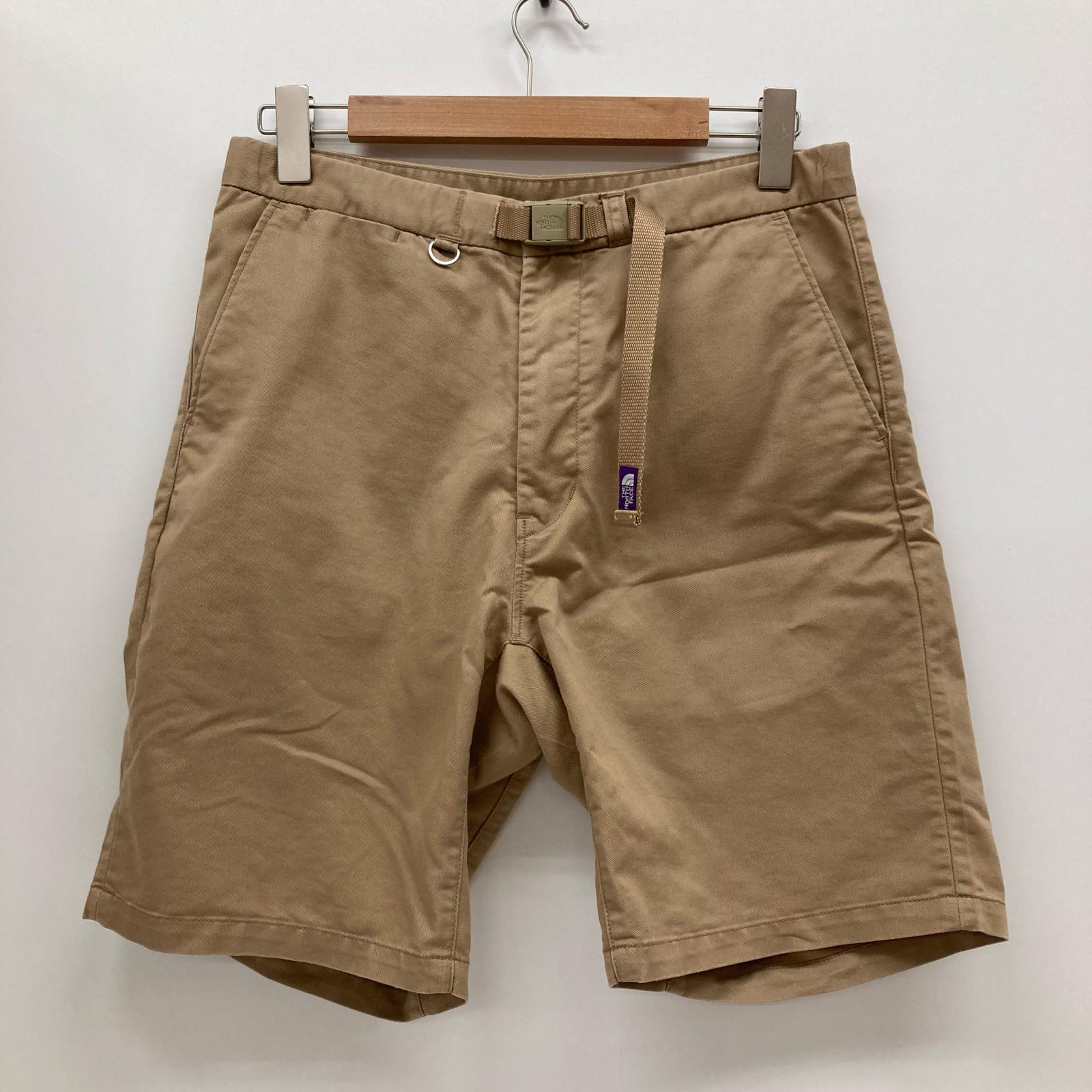 【中古】THE NORTH FACE PURPLE LABEL | ザノースフェイスパープルレーベル Stretch Twill Shorts ショートパンツ NT4001N ベージュ サイズ:32【イオン広店】
