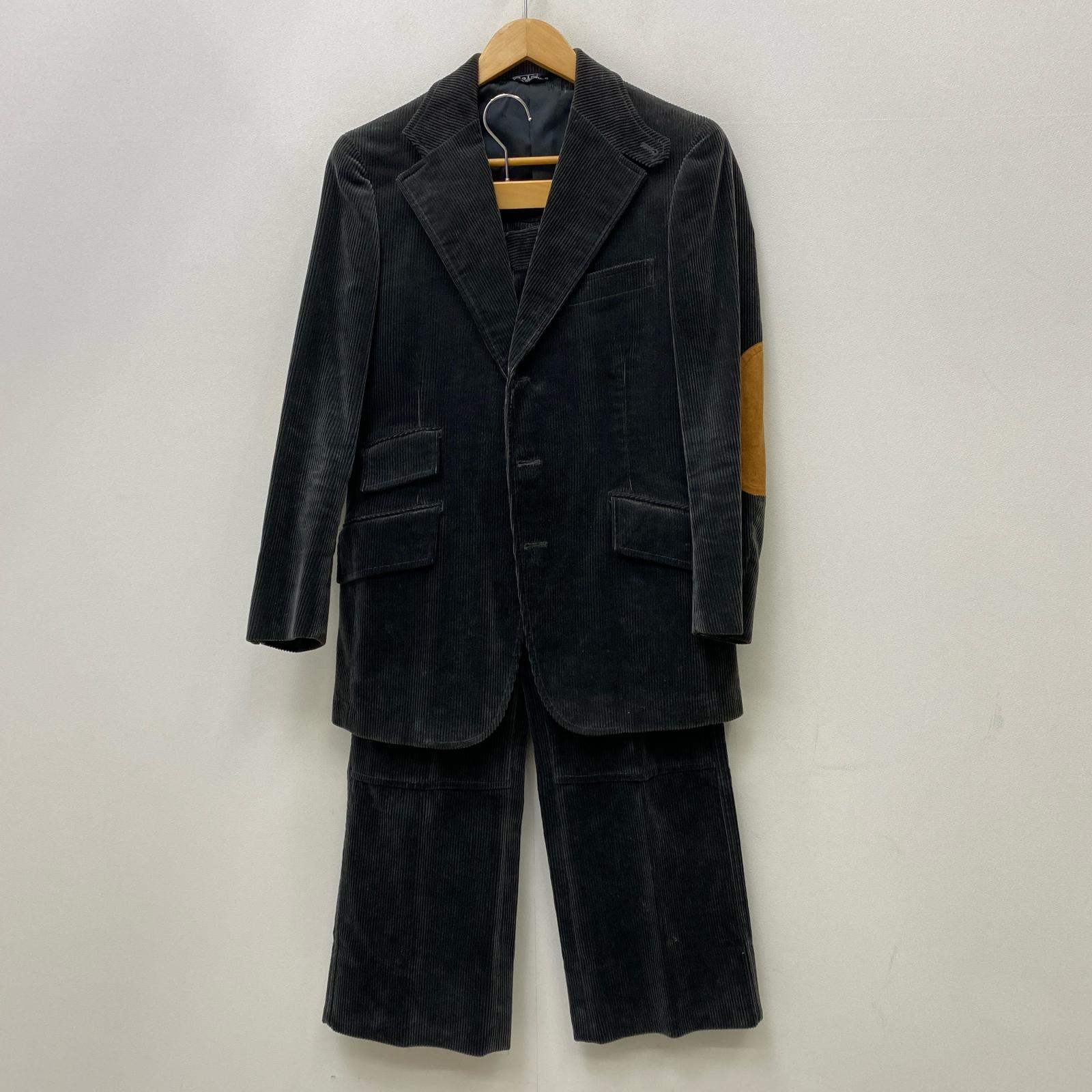 【中古】POLO RALPH LAUREN | ポロ・ラルフローレン コーデュロイセットアップ【MADE IN USA】ボタン欠品 セットアップ グレー【加古川店】