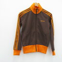 【中古】adidas(vintage) | アディダスウ゛ィンテージ 万国旗タグ ジャージ トラックジャケット 705690 00s ブラウン サイズ:M【瀬戸...