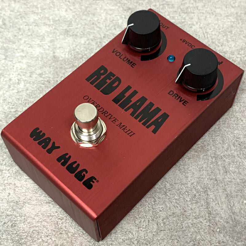 担当者コメント Way Huge WM23 RED LLAMA OVERDRIVE MkIII ツイード・アンプを思わせるハリと煌びやかさを 秘めたオーバードライブ 店舗管理No.7211 箱・説明書付き 付属品：説明書 / 箱 ■試奏などによる細かい傷は割愛しております。 ■スペック、詳細などはメーカーHP等をご確認ください。 商品状態 店頭での試奏などにより、細かな擦り傷等が発生する可能性がございますこと、ご了承下さい。 商品状態は担当者の主観によるものとなります。画像と合わせてご確認ください。 タイプ オーバードライブ 型番 WM23 RED LLAMA OVERDRIVE MkIII カラー レッド シリアルNo. ― 付属品 説明書 / 箱 注意事項 ご希望の場合には各部分の拡大画像をメールにてお送りいたします。 実店舗での並行販売品のため、在庫更新の遅れにより品切れの場合がございます。 品切れの場合にはキャンセル処理をさせていただきますのでご容赦ください。 ご不明な点は「商品についての問合わせ」よりお気軽にお申し付けください。