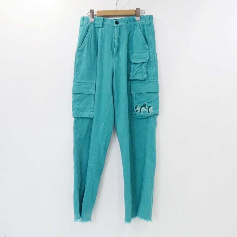 【中古】SUPPLIER | サプライヤー CORDUROY WORK PANTS パンツ ライトグリーン サイズ：M【姫路東店】