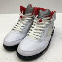 【中古】NIKE | ナイキ Air Jordan 5 Retro スニーカー DA1911-102 エアジョーダン5 ホワイト 27cm【加古川店】(4)